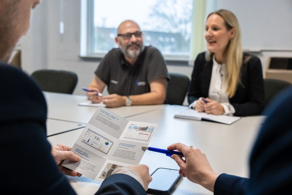 Meeting zu Verkaufsförderung